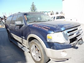 2008 Ford Expedition EL Navy Blue 5.4L AT 2WD #F23365